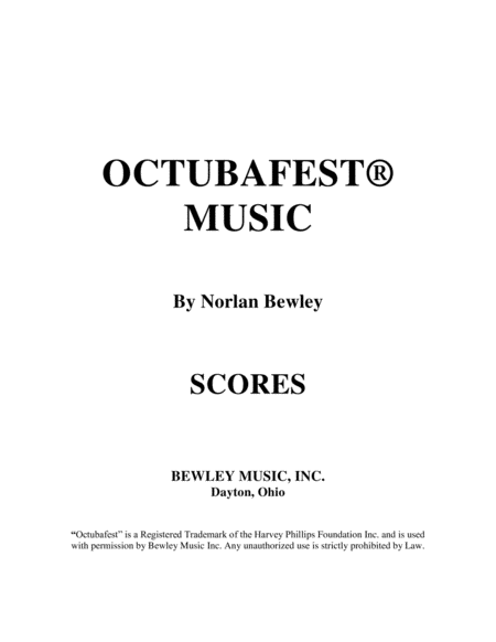Octubafest Music Score Book - Tuba/Euphonium Quartet image number null