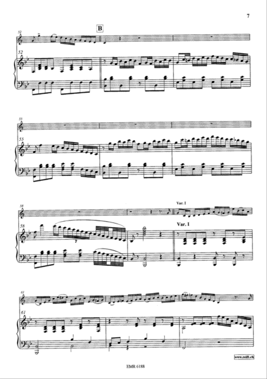 Variations On Bellini's Norma Cornet scores gallery preview page 15
