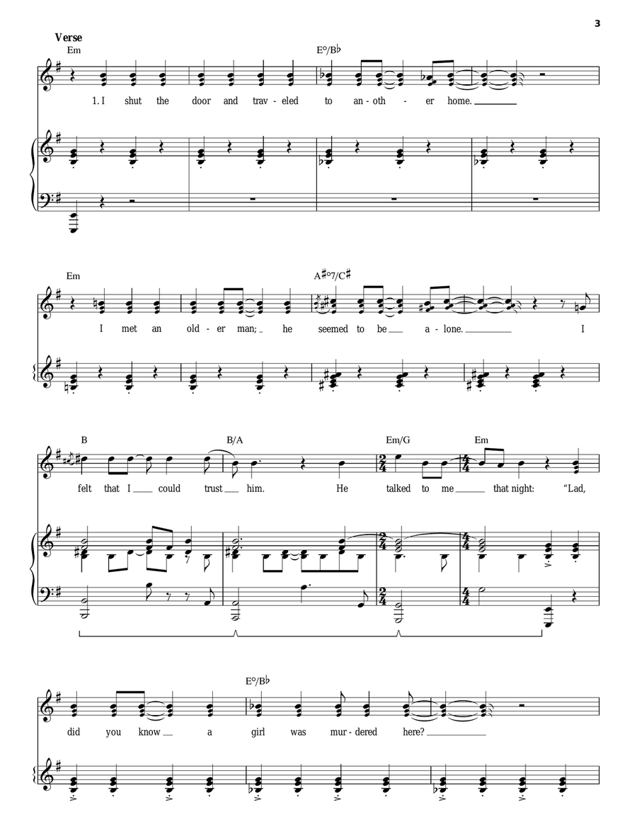 Fatal Tragedy Voice scores gallery preview page 3