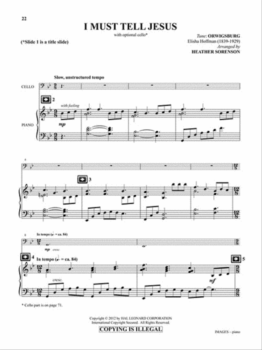 Images Images Piano Solo scores gallery preview page 4