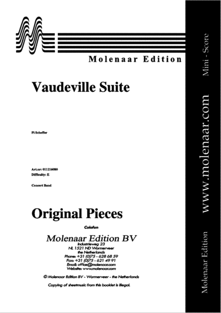 Vaudeville Suite Vaudeville Suite Concert Band scores gallery preview page 2