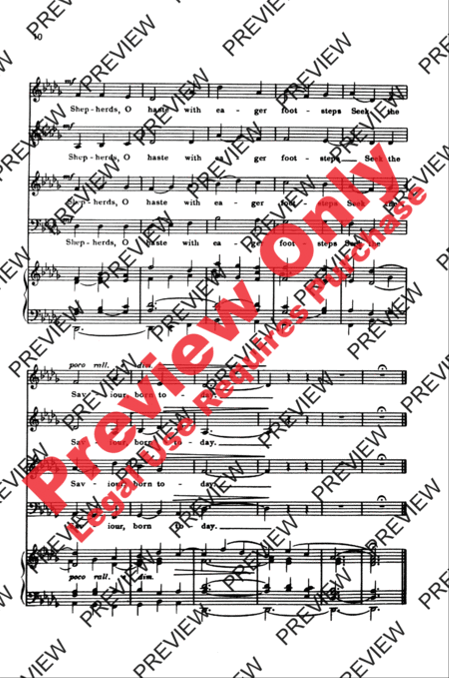 What Is This Lovely Fragrance? 4-Part scores gallery preview page 17