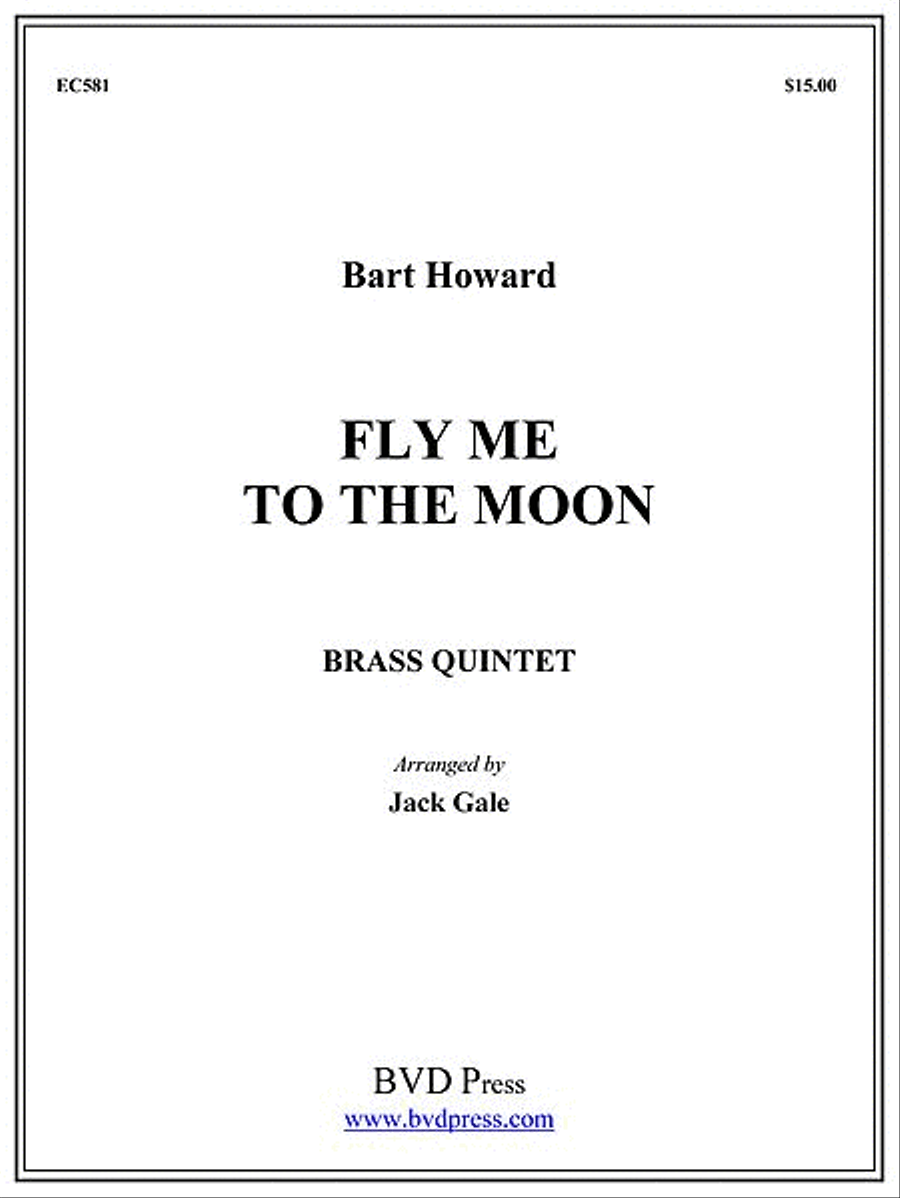 Fly Me To The Moon Brass Quintet scores gallery preview page 1