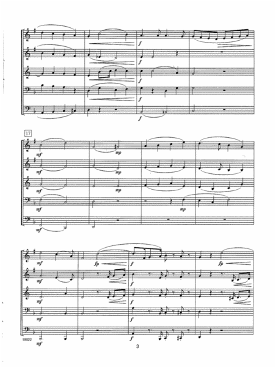 Six Classical And Romantic Piece Horn scores gallery preview page 3