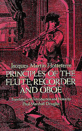 Book cover for Principles of the Flute, Recorder and Oboe (Principes De La Flute)