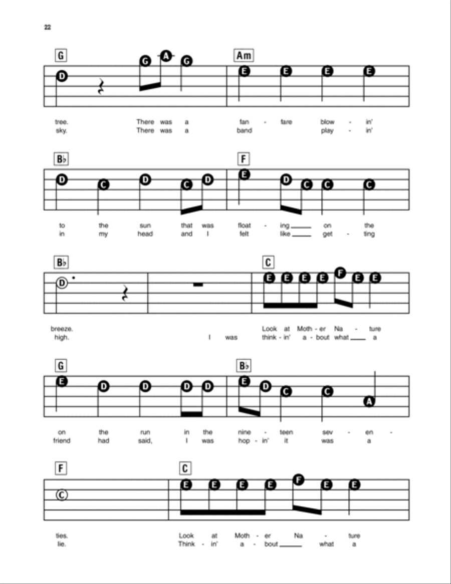 After The Gold Rush After The Gold Rush Electronic Keyboard scores gallery preview page 2