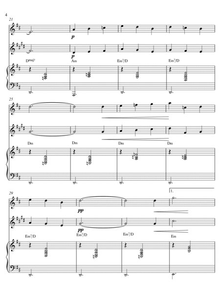 Erik Satie - Gymnopedie No 1(Trio Piano, Violin and Clarinet) with chords image number null