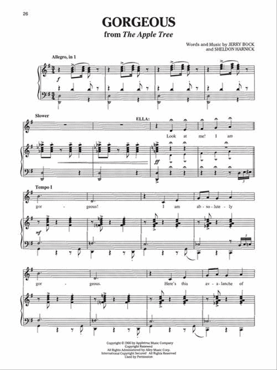 The Singer's Musical Theatre Anthology – Volume 3 Mezzo-Soprano Voice scores gallery preview page 9