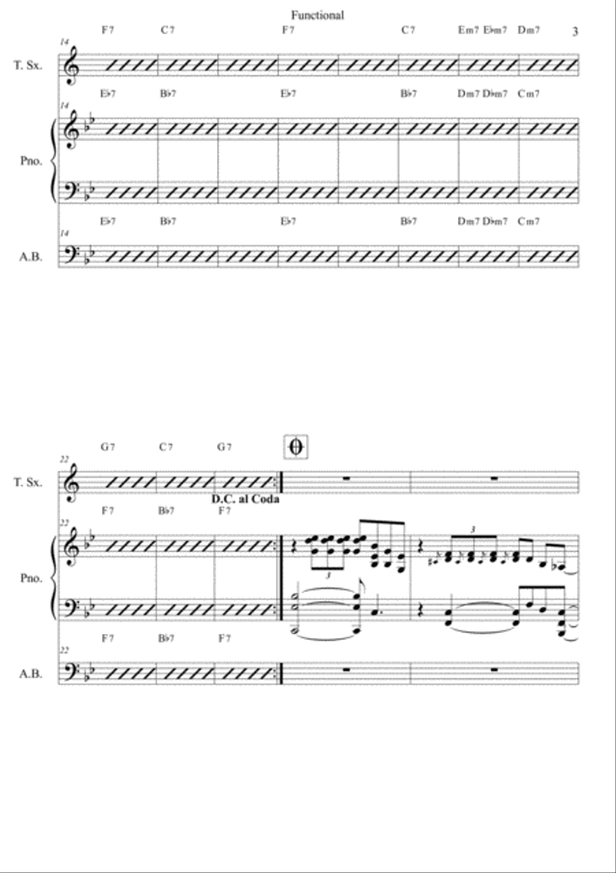 Functional Small Ensemble scores gallery preview page 3