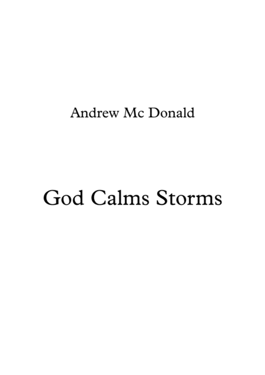 God Calms Storms