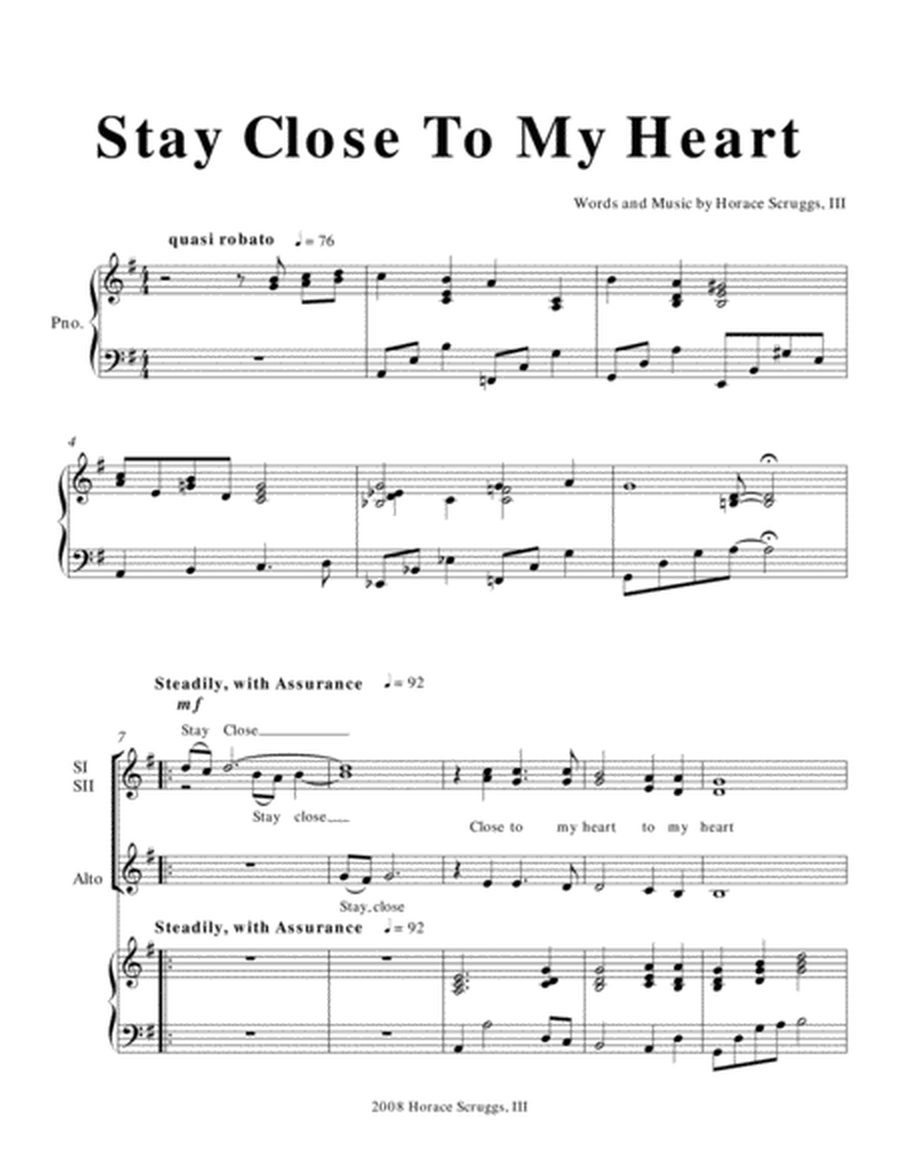 Stay Close To My Heart image number null