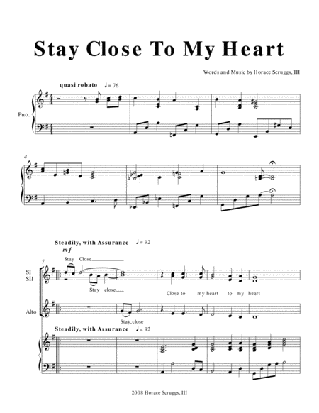 Stay Close To My Heart image number null