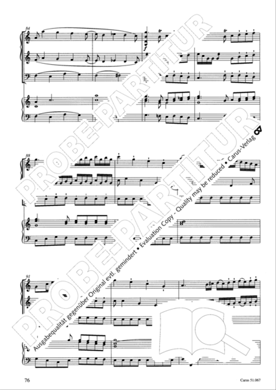 Church Sonatas Church Sonatas Collection / Songbook scores gallery preview page 77