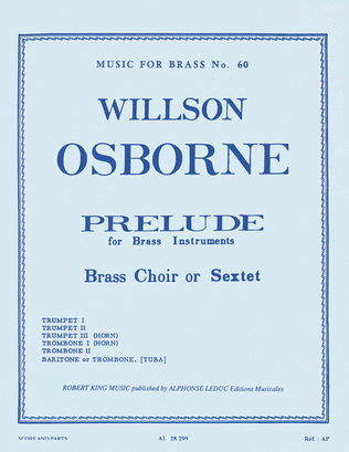 Prelude (sextet-brass)