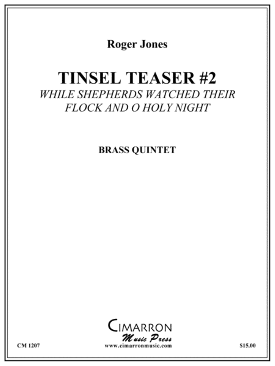 Tinsel Teaser #2 Brass Quintet scores gallery preview page 1