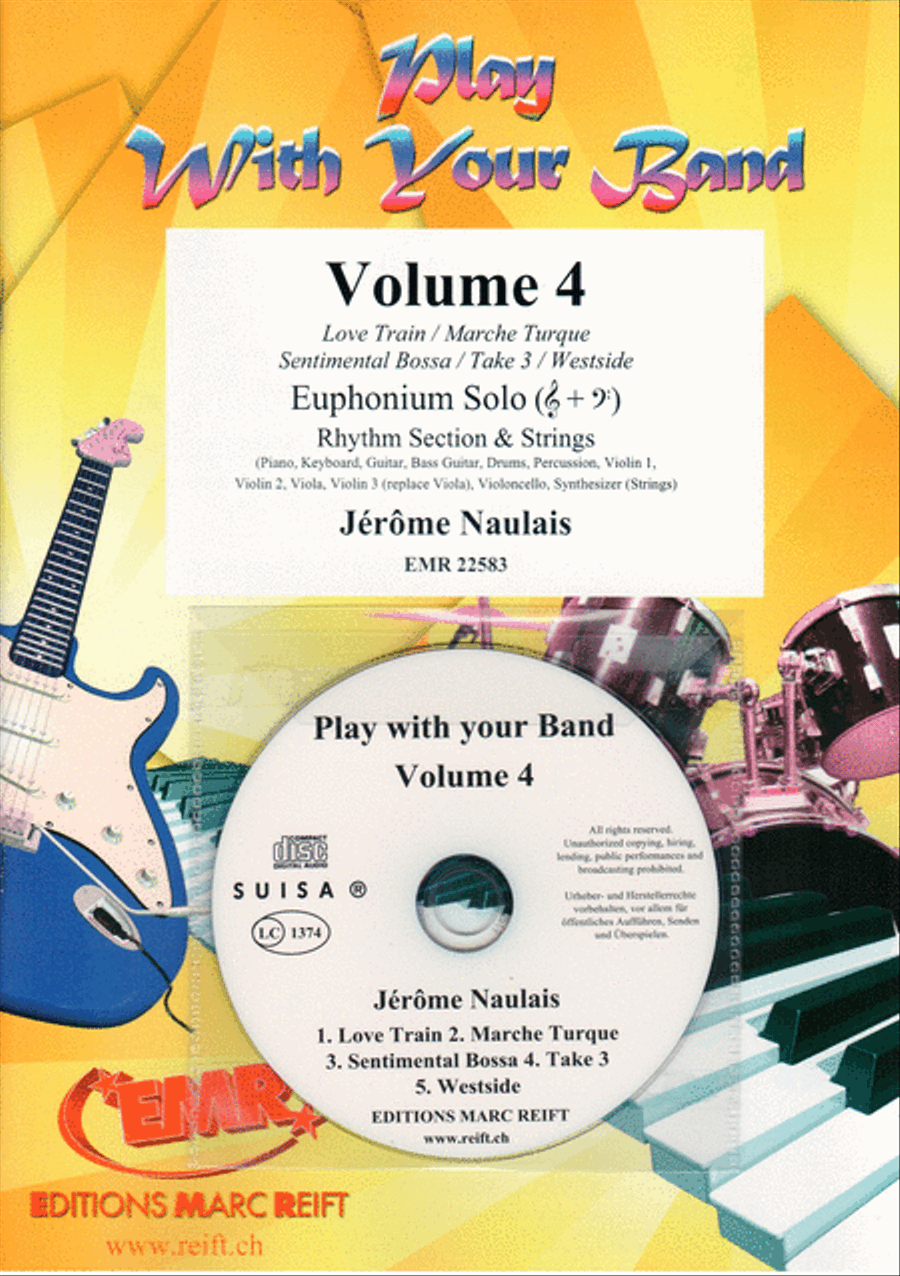 Play With Your Band Volume 4 Euphonium scores gallery preview page 1