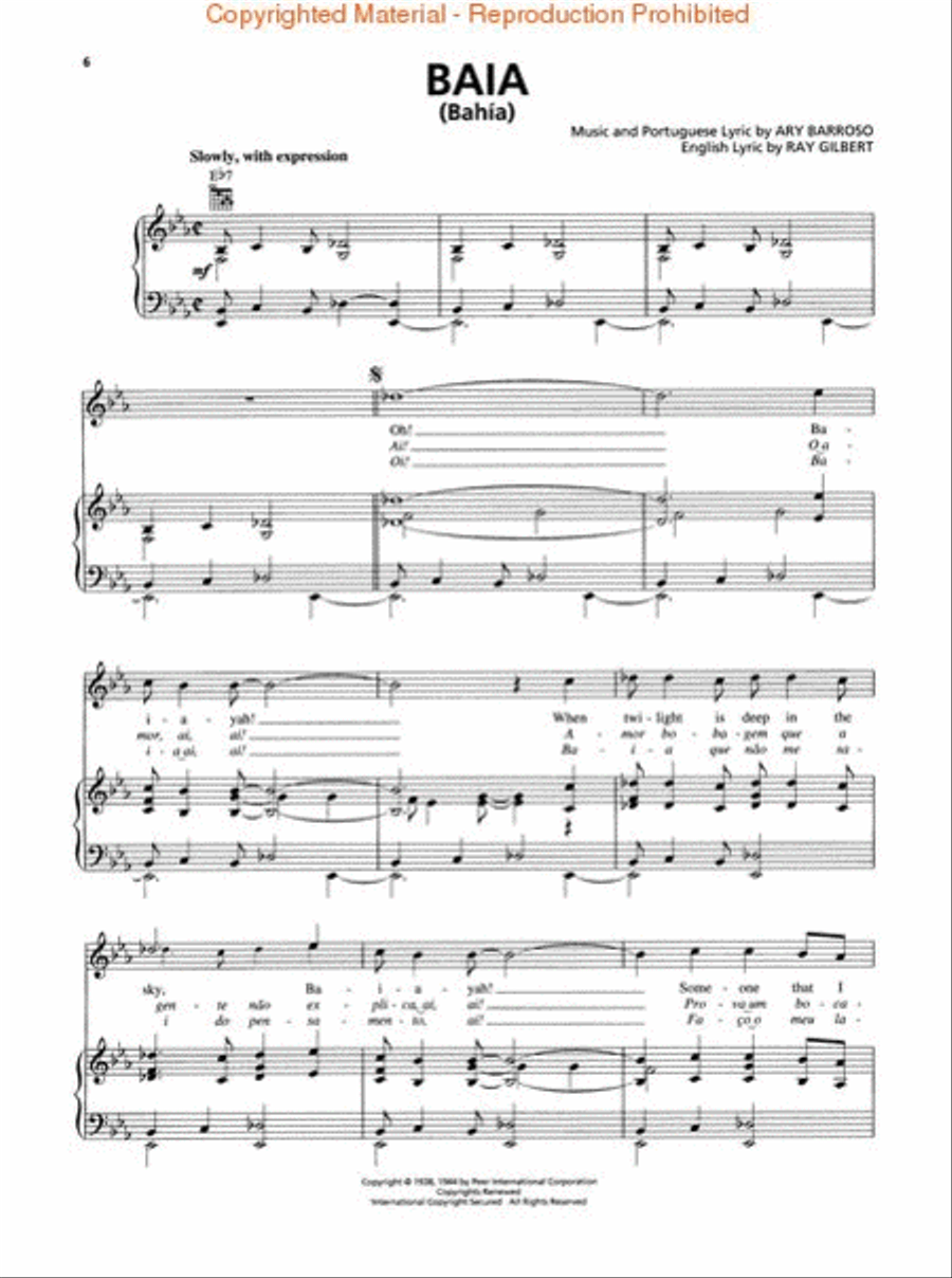 !Puro Brazilian! Piano, Vocal, Guitar scores gallery preview page 2