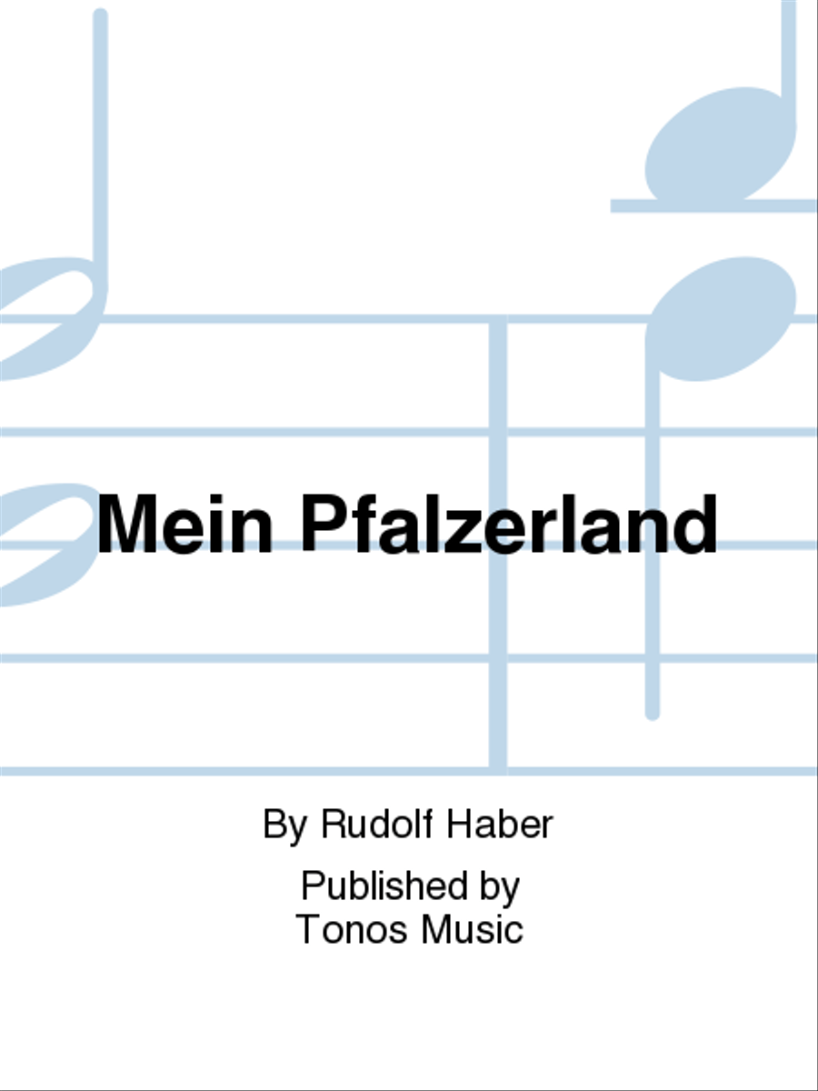 Mein Pfalzerland Mein Pfalzerland TTBB scores gallery preview page 1