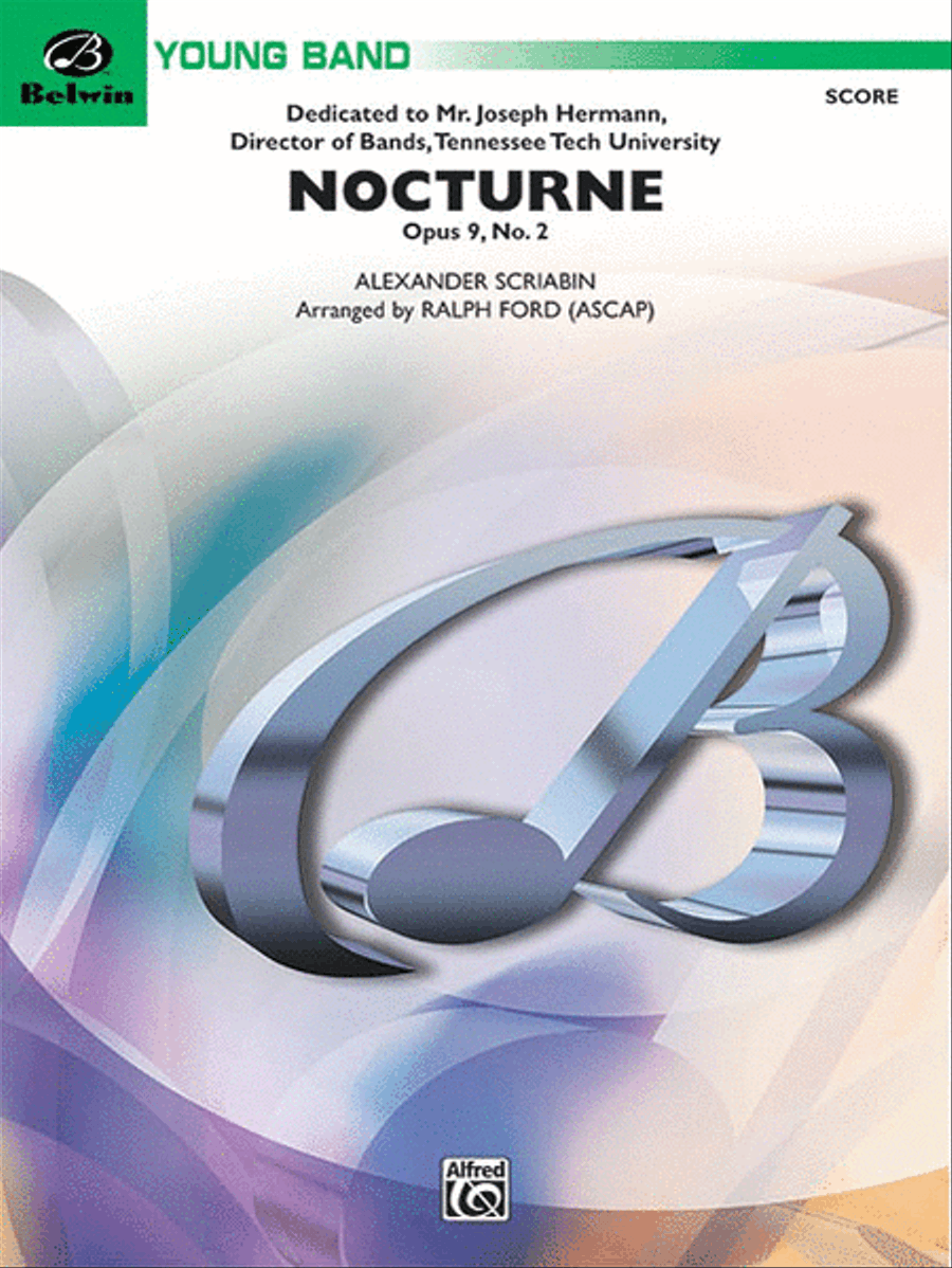 Nocturne (Opus 9, No. 2) Concert Band scores gallery preview page 1
