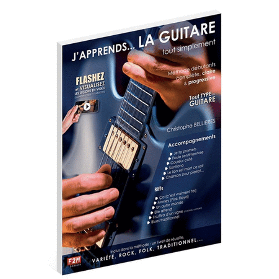 J'apprends... La Guitare ... tout simplement Guitar scores gallery preview page 1