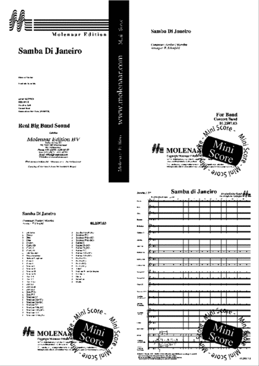 Samba de Janeiro Big Band scores gallery preview page 2