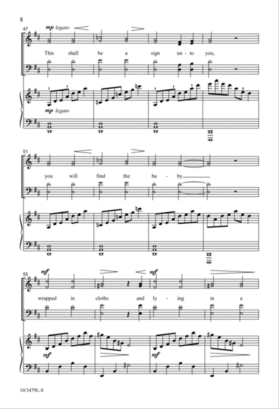 Glory to God in the Highest 4-Part scores gallery preview page 6
