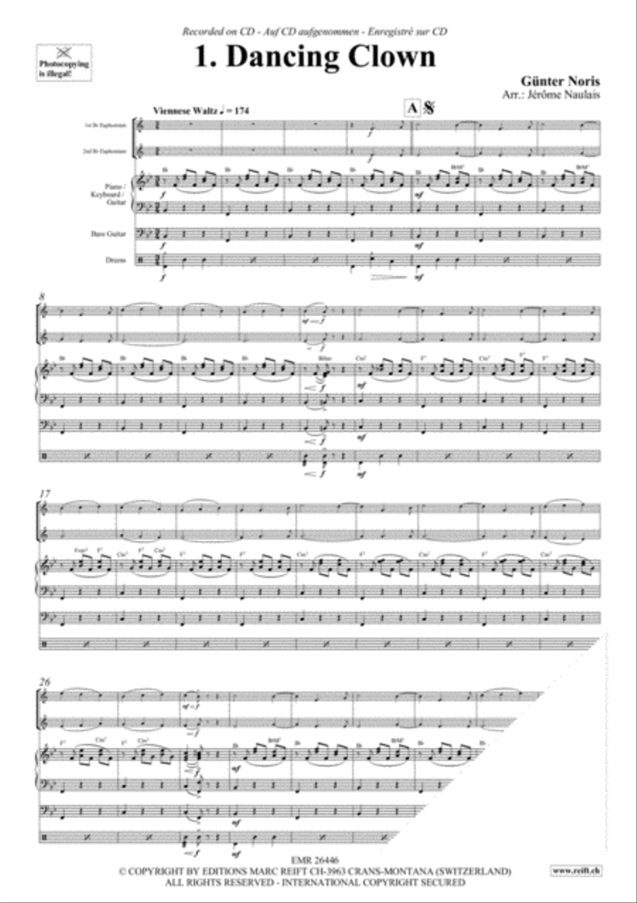 Let's Dance Volume 2 Euphonium Duet scores gallery preview page 3