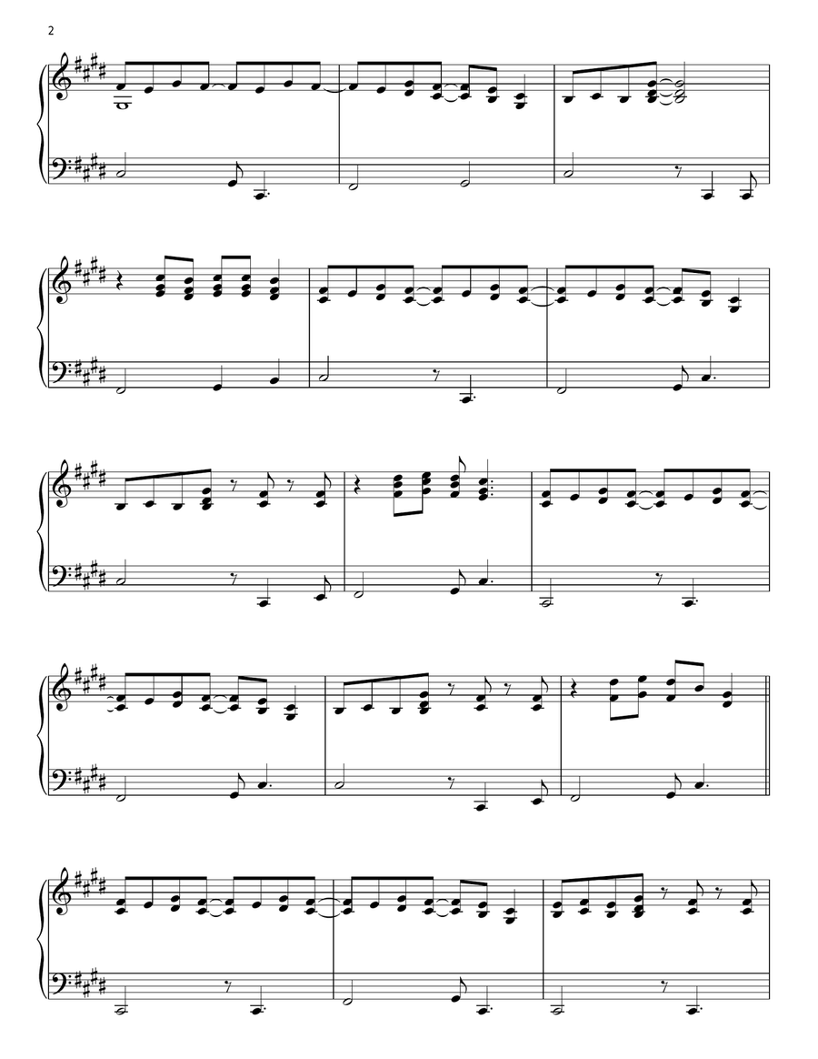 Mandragora Mandragora Piano Solo scores gallery preview page 2