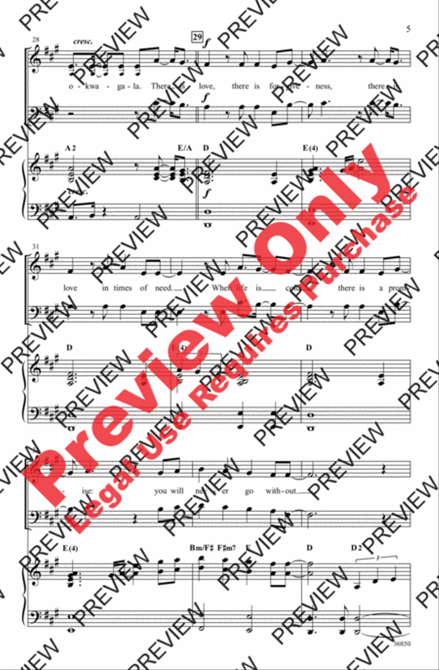 Love 2-Part scores gallery preview page 5