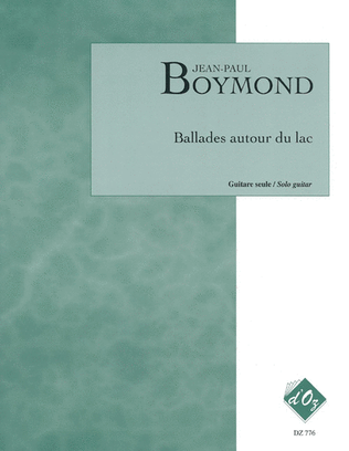 Book cover for Ballades autour du lac