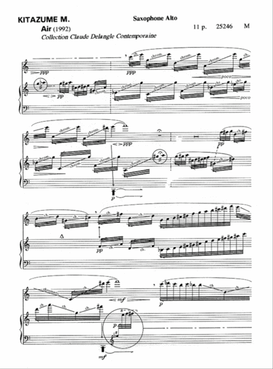 Air Piano Accompaniment scores gallery preview page 2