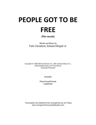 Book cover for People Got To Be Free