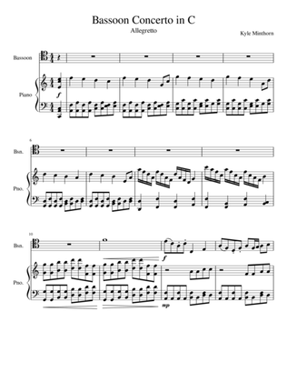 Bassoon Concerto in C Major