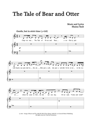 Book cover for The Tale Of Bear And Otter