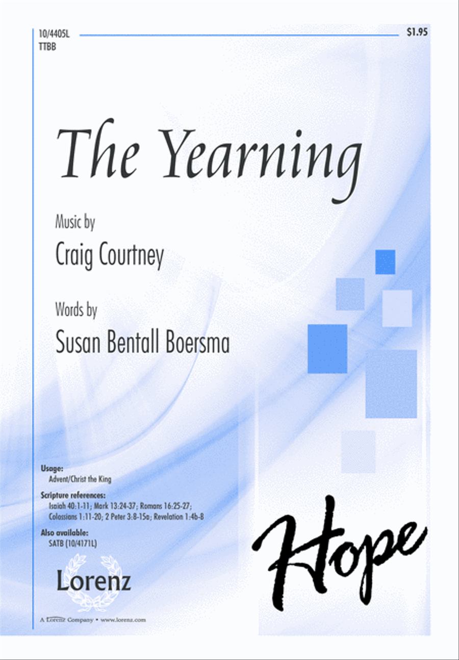 Book cover for The Yearning