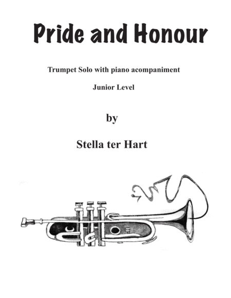 Pride and Honour - Trumpet solo; Advanced Beginner/Junior level image number null