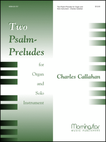 Two Psalm-Preludes for Organ and Solo Instrument image number null