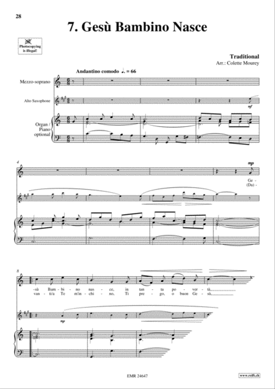 20 Greatest Christmas Songs Vol. 1 Alto Saxophone scores gallery preview page 9