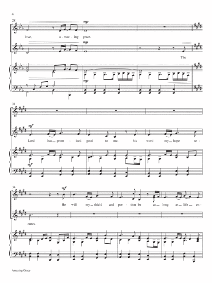 Contemporary Classics for Two Voices Medium Voice scores gallery preview page 7