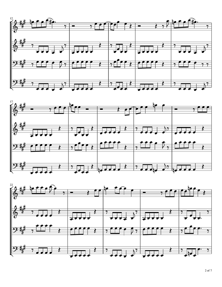 Mississippi Queen Brass Ensemble scores gallery preview page 3