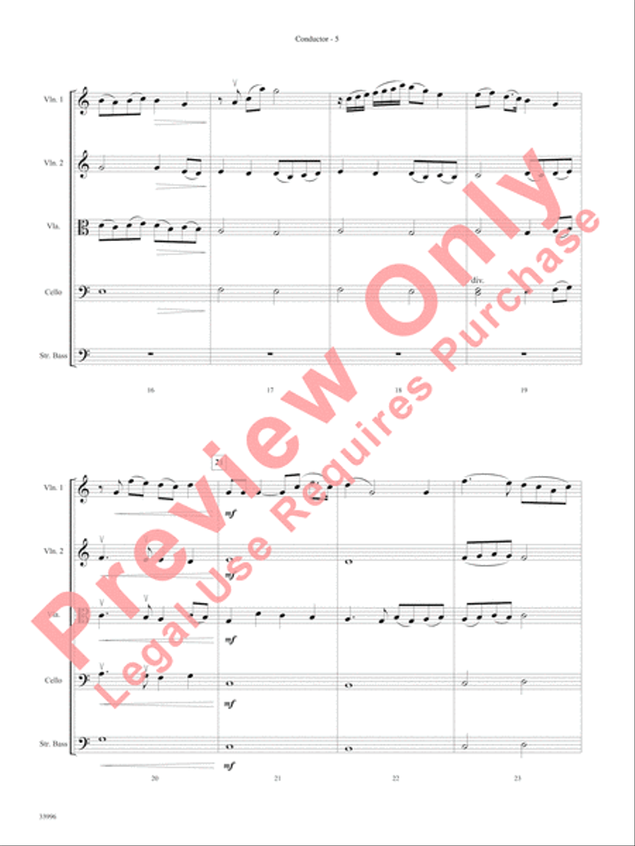 Classics for Contest Classics for Contest String Orchestra scores gallery preview page 6