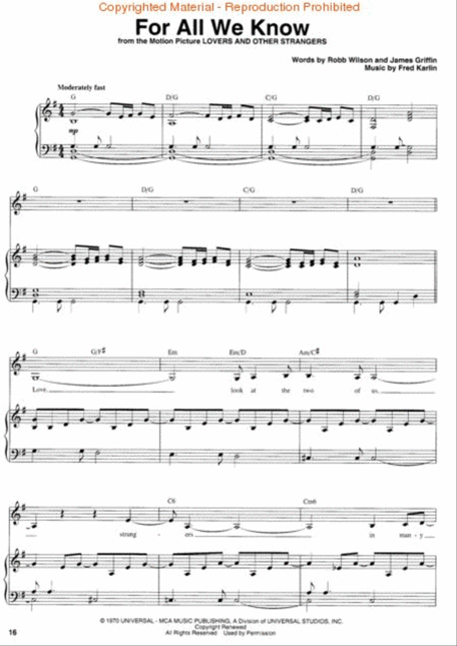 Carpenters Voice scores gallery preview page 2