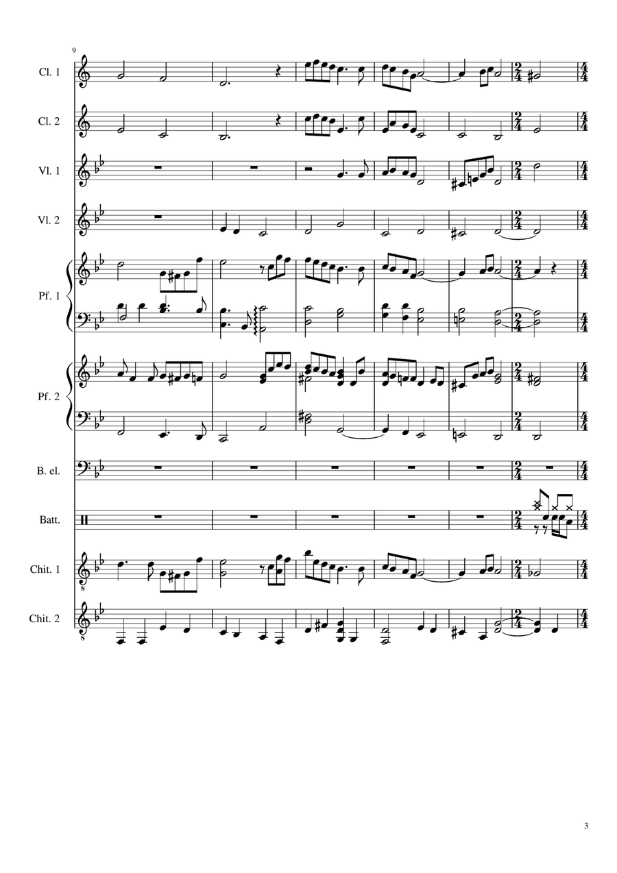 Cinema Paradiso Cinema Paradiso Small Ensemble scores gallery preview page 3