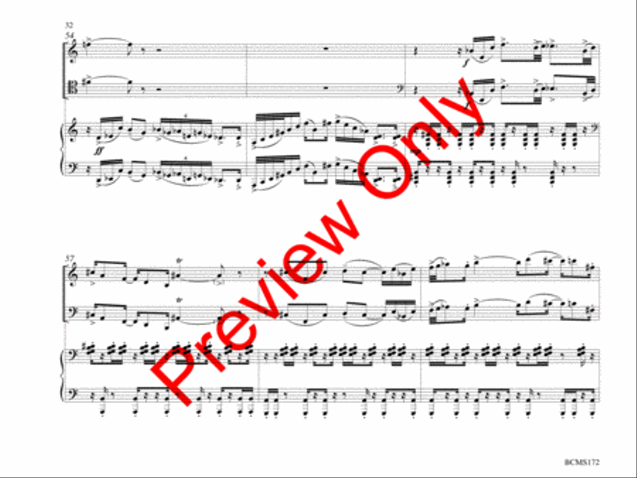 Journey Toward the Eternal Flame Bassoon scores gallery preview page 33