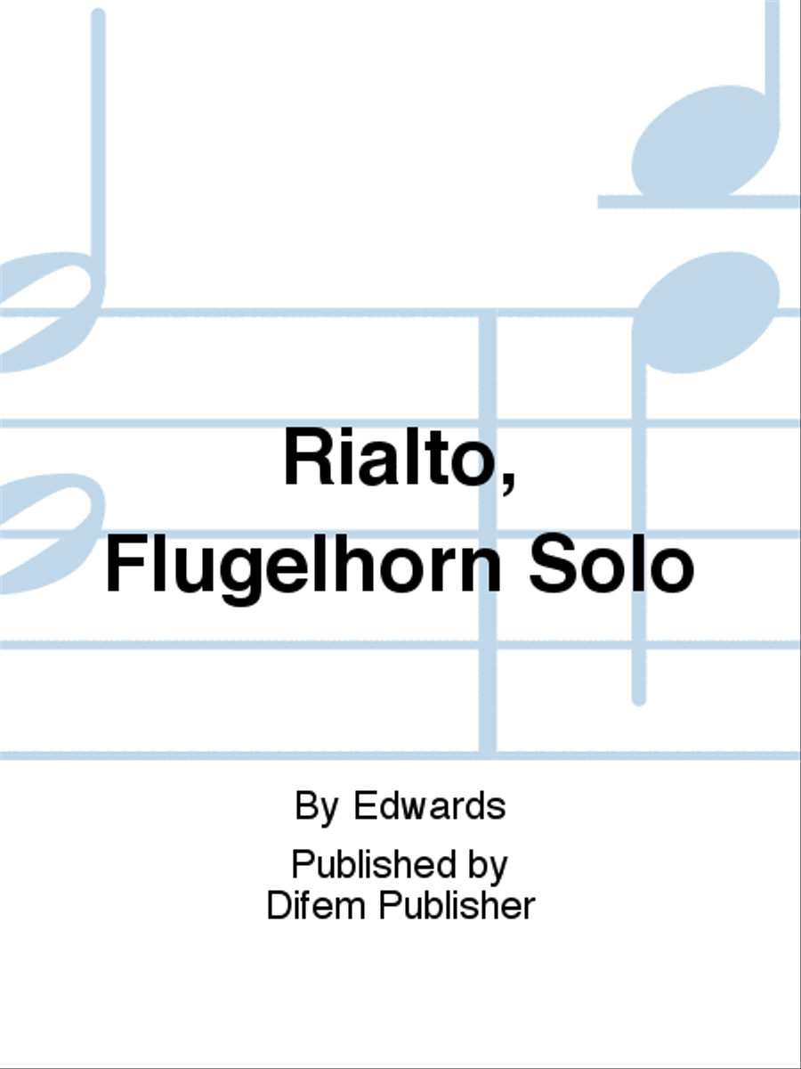Rialto, Flugelhorn Solo Brass Band scores gallery preview page 1