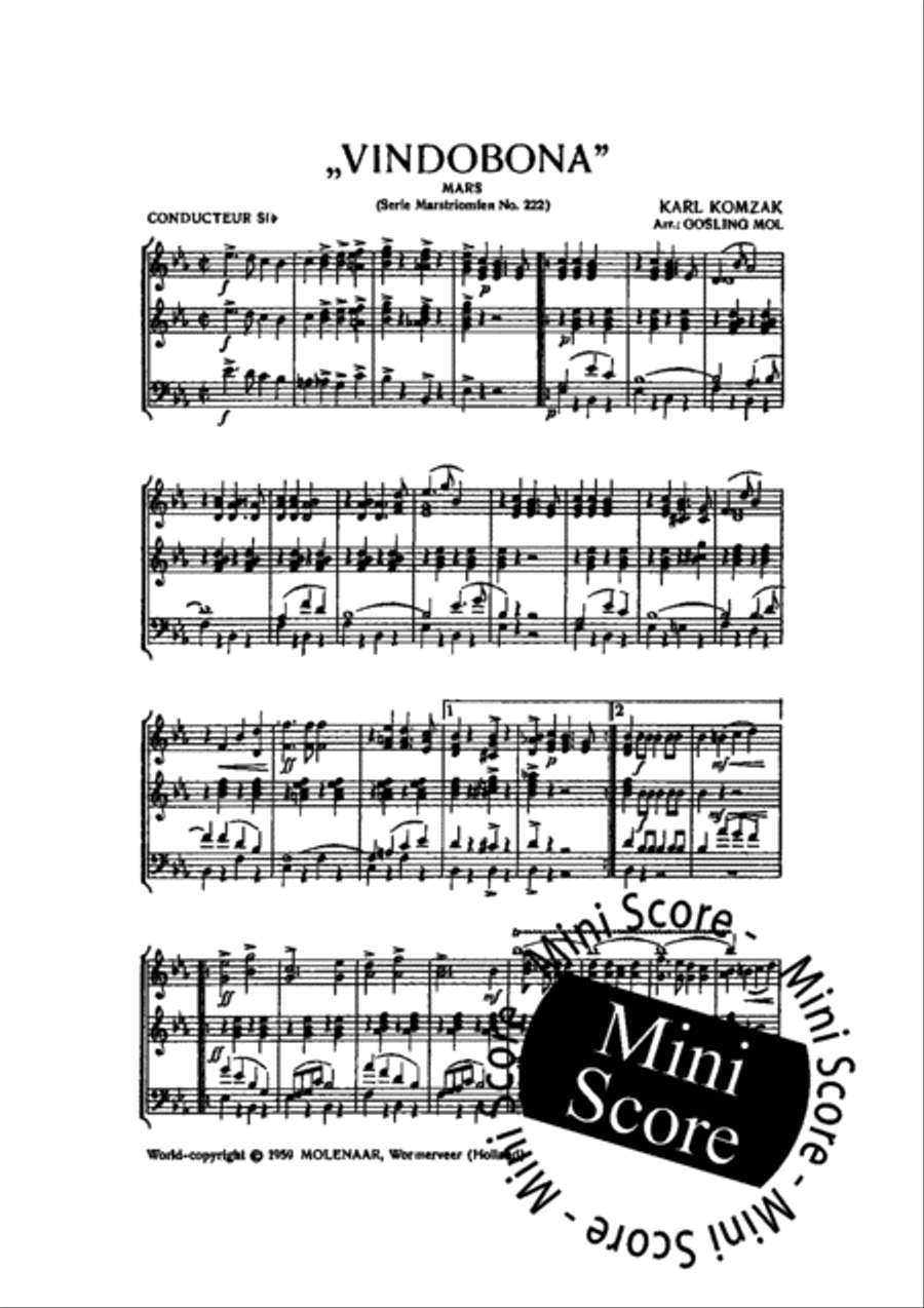 Vindobona Vindobona Fanfare Band scores gallery preview page 4