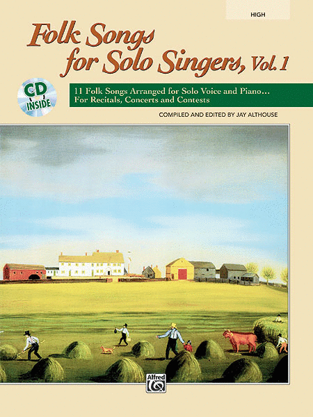 Folk Songs for Solo Singers, Volume 1 image number null