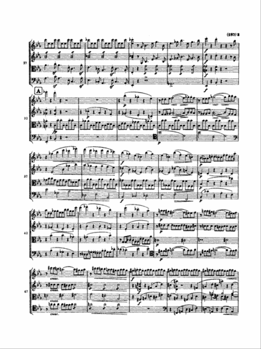 String Quartets Op. 51, Nos. 1 & 2, Op. 67 String Quartet scores gallery preview page 4