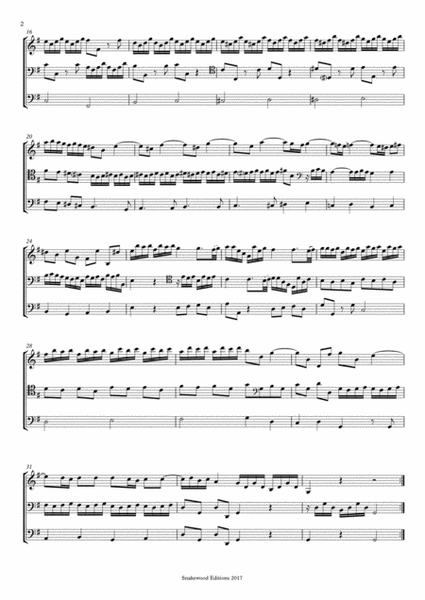 Vivaldi – Trio sonata RV 820