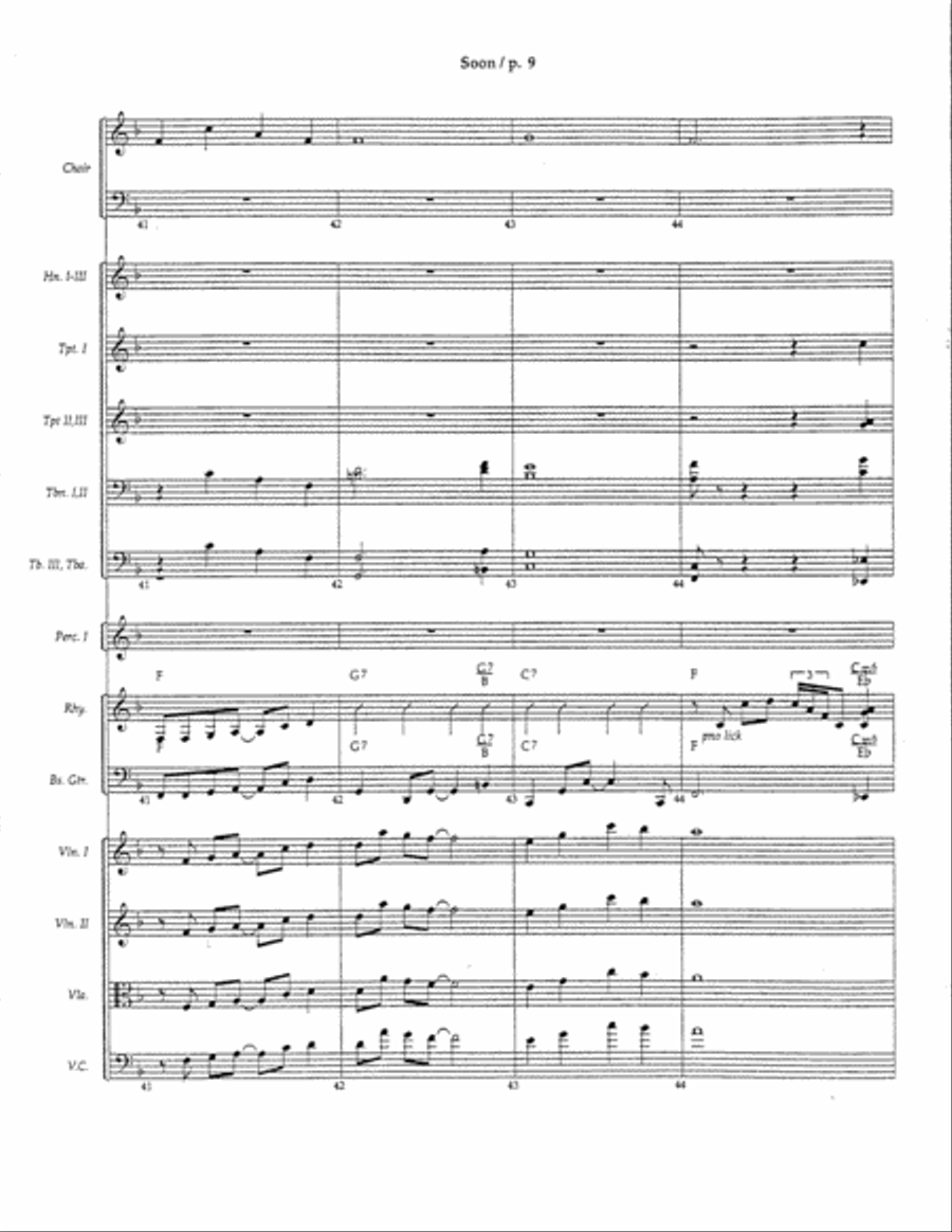 Soon and Very Soon Soon and Very Soon Choir scores gallery preview page 9